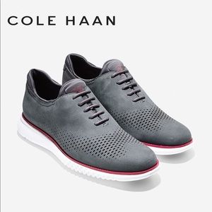 ‼️👟Cole Haan Lined Laser Wingtip Oxford